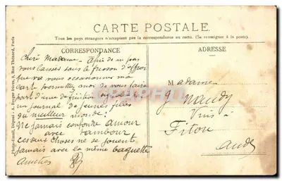 Cabaret do Néant — Paris-Montmartre — Photo-Bruger frères — Verso