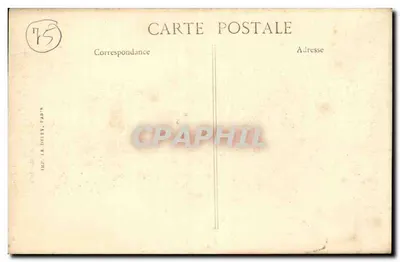 As Festas da Vitória em Paris — 14 de Julho de 1919 — Tropas Francesas — Edição EID — Verso