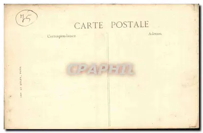 Die Siegesfeierlichkeiten in Paris — 14. Juli 1919 — Der Parcours — Place de la Concorde — Rückseite