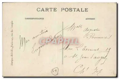 Parijs - Het Pont-Neuf - De Ingang van de Rue du Pont-Neuf — uitgever ROSE, n°76 — Achterkant