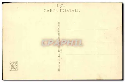 Afrique Occidentale Française — La Place du Marché Indigène — Exposition Coloniale Internationale — Paris 1931 — Verso