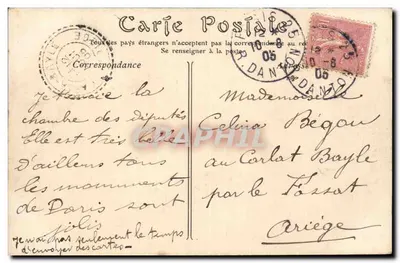 PARIS — De Kamer van Volksvertegenwoordigers — ND Phot — Achterkant