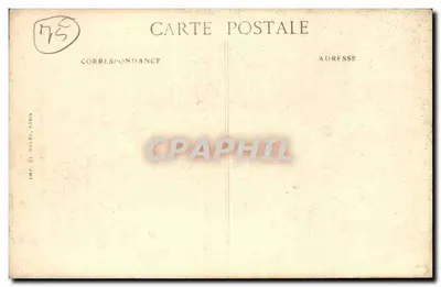 As Festas da Vitória em Paris — 14 de julho de 1919 — O General Mangin — Verso