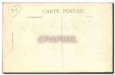 As Fiestas da Vitória em Paris — 14 de julho de 1919 — Desfile do Mariscal Douglas Haig — Verso