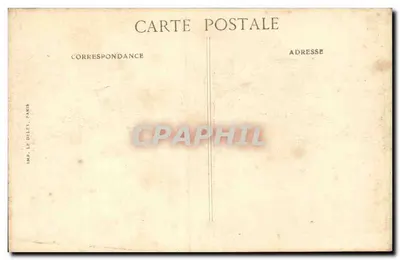 As Fiestas da Vitória em Paris — 14 de julho de 1919 — Entrega de uma coroa ao mariscal Foch — Verso