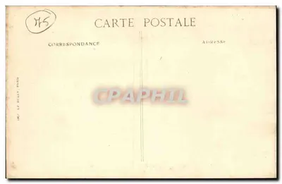 Le Feste della Vittoria a Parigi — 14 luglio 1919 — I Carri d'Assalto — Editore B.D. — Verso