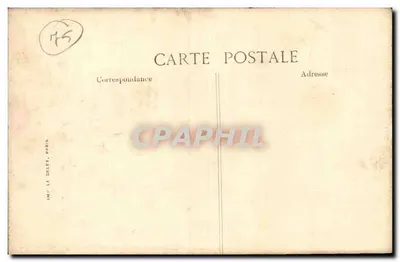 Festynie Zwycięstwa w Paryżu — 14 lipca 1919 — piramida armat niemieckich z galicjańskim kury — B.D.P. — Rewers