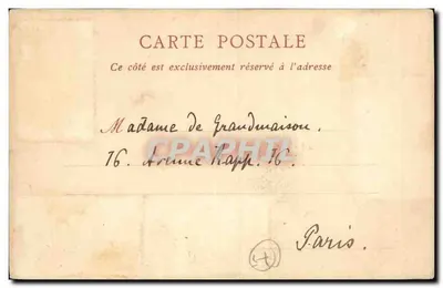 Exposição Universal de 1900 — Plataforma Móvel, Quai d'Orsay — ND Phot — Verso