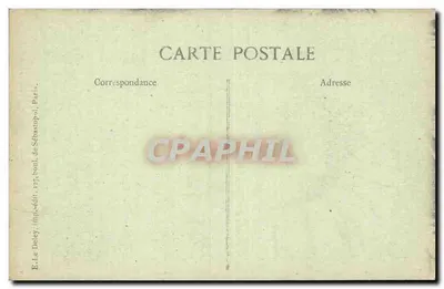 Rue des Orfèvres, 9 — Antica casa di un orologiaio, divenne la casa del guardiano della Corporazione — E. Le Deley, Parigi — Verso