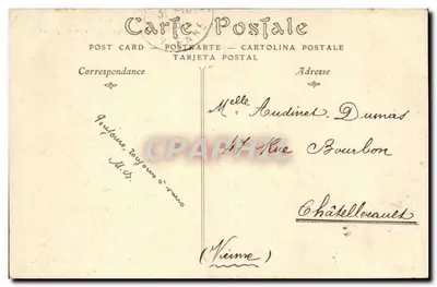 Paris — O Ponte au Change e o Palácio da Justiça — Editor desconhecido, n° 306 — Verso