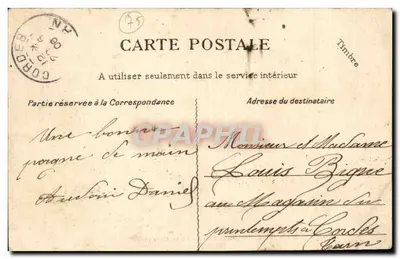 Montmartre — Dia 18 de Março de 1871 — G. C. A., Paris, n° 543 — Verso