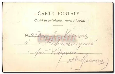 Parigi - Rue Lafayette - Piazza Monthonlon — n°143 — Verso