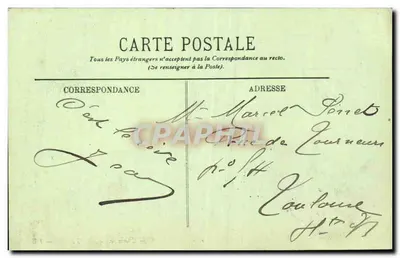 Il Ministero del Commercio, via de Grenelle — Parigi (VIIe) — LL. — Verso