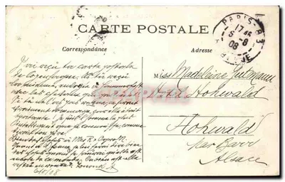 PARIS — O Boulevard Bonne-Nouvelle — Editora Desconhecida, n° 108 — Verso