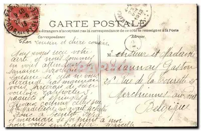 PARIS — Het Theater van het Vaudeville — C.M. n°120 — Achterkant