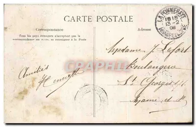 Bureau du Président du Conseil d'Administration — Le Petit Journal — éditeur Le Petit Journal, n° de série non visible — Verso