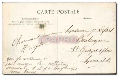 Grande Sala de Festa do 2º Andar — Le Petit Journal — editor e número de série ilegíveis — Verso