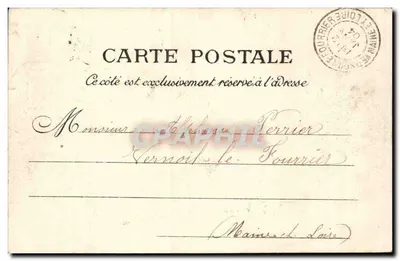 Paris Erlebt — In der Vorstadt, am Sonntag — L. J. & Cie, Angoulême-Paris — Rückseite