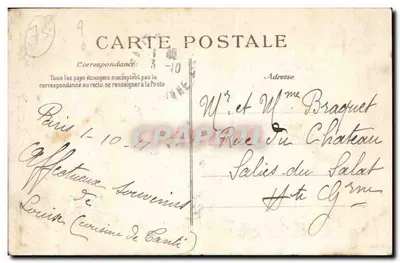 Paris - 27 Setembro 1911 — O Acidente no Ponte do Arcebispo — Um Autobus na Sena — 11 Mortos — O Resgate — Editor ELD — Verso