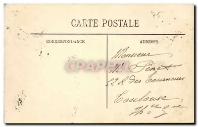 Allaghi a Parigi (Gennaio 1910) — Quai de la Rapée — LL. — Verso