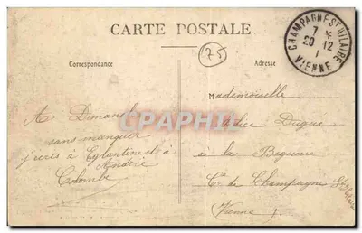 Paris inundado — Ministério da Guerra — A. Noyer, Paris, n°119 — Verso