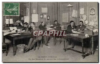 Bureau do serviço de Informações — O Pequeno Jornal — editor não visível