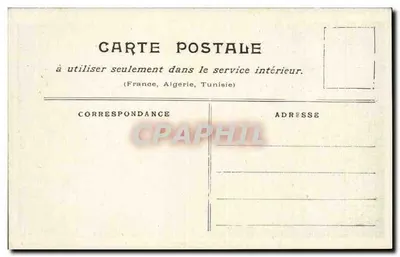 Paryż zalany — styczeń 1910 — Rue de Lille — Collection Taride — Rewers