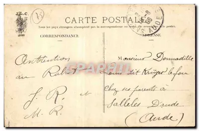 Paris — East Station — J.L.C. n°118 — Back