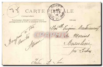 PARIS - MI-CARÈME 1910 — Kraliçelerin Kraliçesi'nin Elysee'ye Girişi — Arka yüz