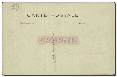 Paris — Os Jardins do Trocadéro, o Ponte d'Iéna e a Torre Eiffel — A.P. — Verso