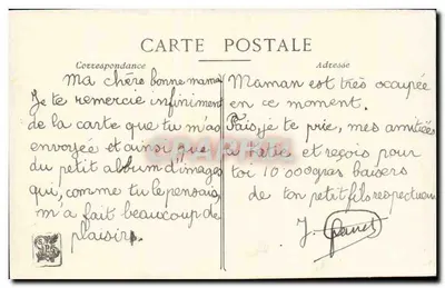 J. Lecomte du Nouy — A Oriental — Salão de 1914 — Sociedade dos Artistas Franceses — Au Bon Marché, Paris — Verso