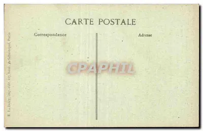 Rue Philippe-de-Girard, 89 — Alte kleine Haus aus dem 17. Jahrhundert am alten Chemin des Potences — Ausgabe von Maufra — Rückseite