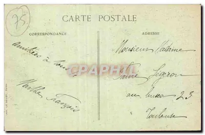 Paris – Gare du Nord et Boulevard Denain — n° 4091 — Verso