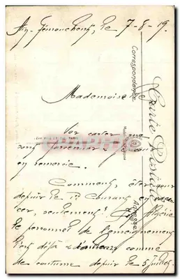 Donna Araba che tira l'Aratro — SCÈNES ET TYPES — LL. — n° 6376 — Verso