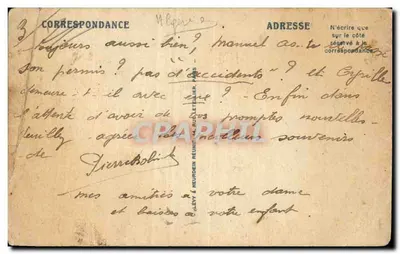 Chaméliaires — Sceny i typy — LL, nr 6174 — Rewers