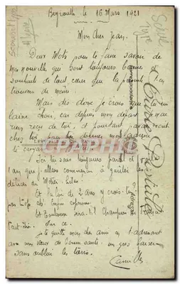 Velha moradia árabe — SCÈNES ET TYPES — LL. — n° 6632 — Verso