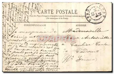 Sceny i typy — La Grande Prieure — wydawca anonimowy, nr 8 — Rewers