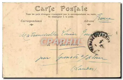 Oran — Het Militaire Cercle en het Fort van Santa-Cruz — onbekende uitgever, nr. 76 — Achterkant