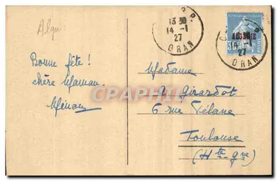 Oran — Teatr — kolekcja Idealna P.S. n°46 — Rewers