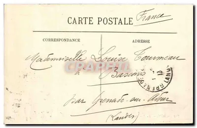 Oran — Fontaine Aucourt — LL. Henry, n°282 — Verso