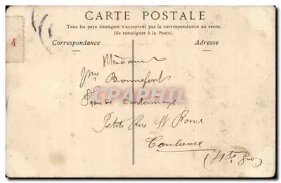 Oran — Visão tirada da Promenade de l'Étang — Coleções ND. Fot. n°80 — Verso