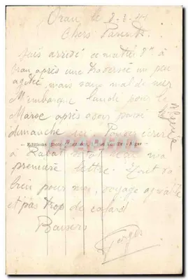 Oran — A Estação — Editor PEA, n°19 — Verso