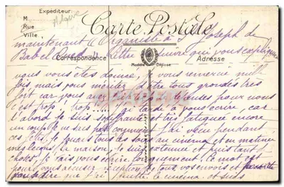 Un Douar — Scene e Tipi — Edizione delle Gallerie di Francia — Alger — Verso