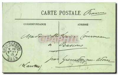 Oran - Promenada Létang - Widok w kierunku Santa-Cruz - LL. N° 156 — Rewers