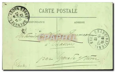Oran — Mosquée du Pacha — LL. n°68 — Verso