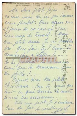 Oran — Ogólny widok z Djebel-Mourdjadjo — JND Phot. — Rewers