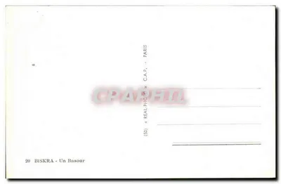 Biskra - Basour — C.A.P. (50) — Paryż — Rewers