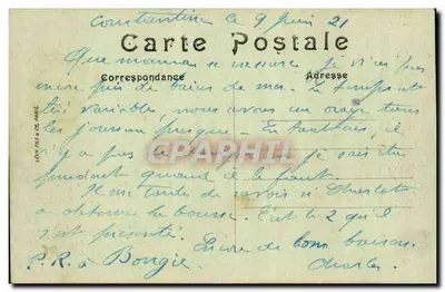 Constantine — A Cidade Árabe — LL — Verso