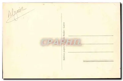 Oásis de Tréboubou — Gabès — Edição da Papelaria Gédéon Haidar — Verso