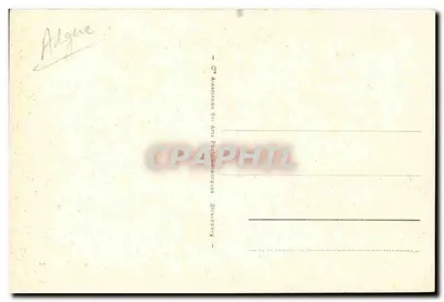Gabès — a Cascata de Chenini — Cie Alsacienne des Arts Photographiques, Strasbourg — Verso